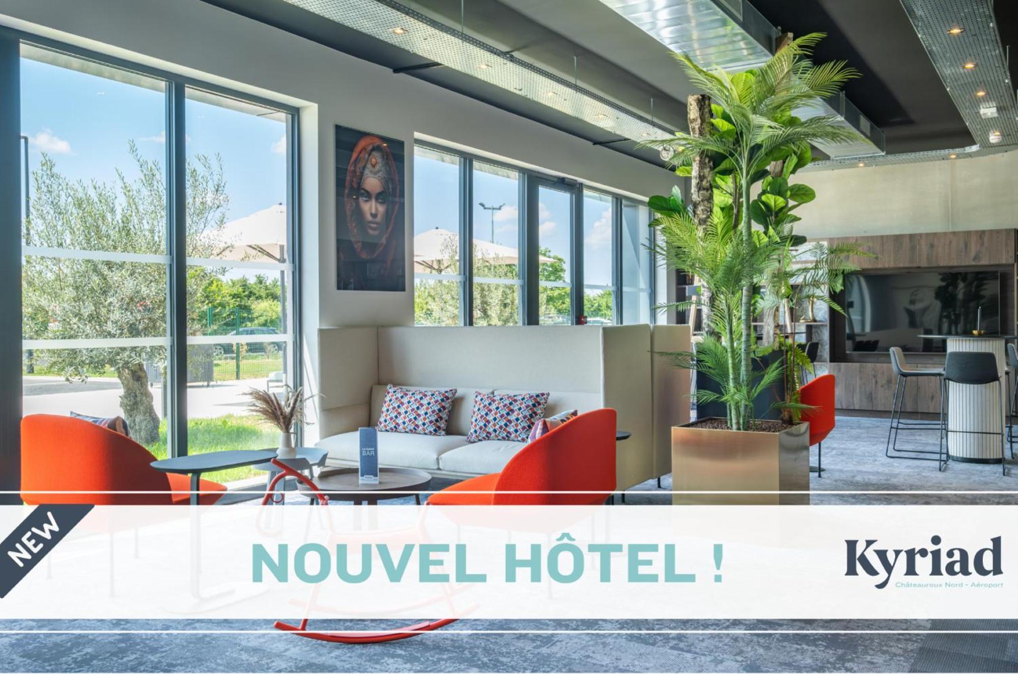 Kyriad Chateauroux Nord - Aeroport Déols 外观 照片